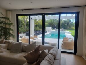 Teza 155 Series Sliding Patio Door With Screen
