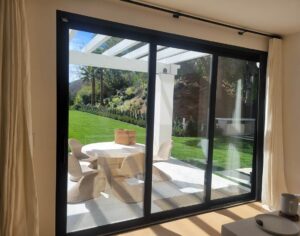 Teza 155 Series Sliding Patio Door With Screen