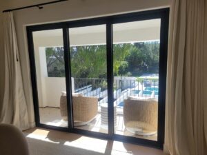 Teza 155 Series Sliding Patio Door With Screen