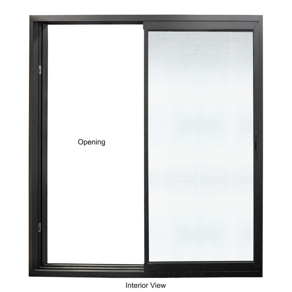 Teza 155 Series Sliding Patio Door With Screen