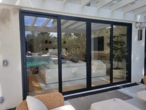 Teza 155 Series Sliding Patio Door With Screen