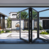 Teza 88 Series Bi-fold Door 3L- Half Open