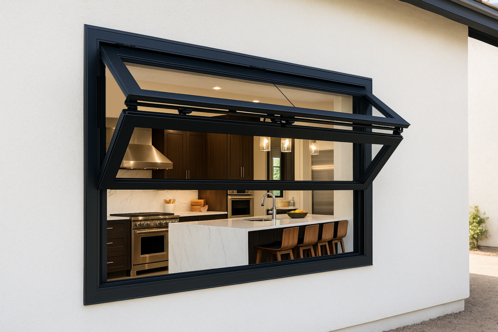 55 Series Fold Up Window in Los Angeles, CA | Teza Doors