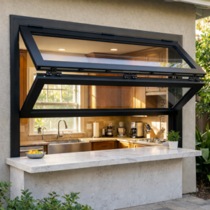 TEZA 55 Series Fold Up Window Without Bottom Frame - Lifestyle