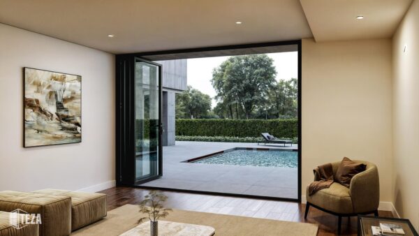 TEZA 85 Series Aluminum Bifold Door