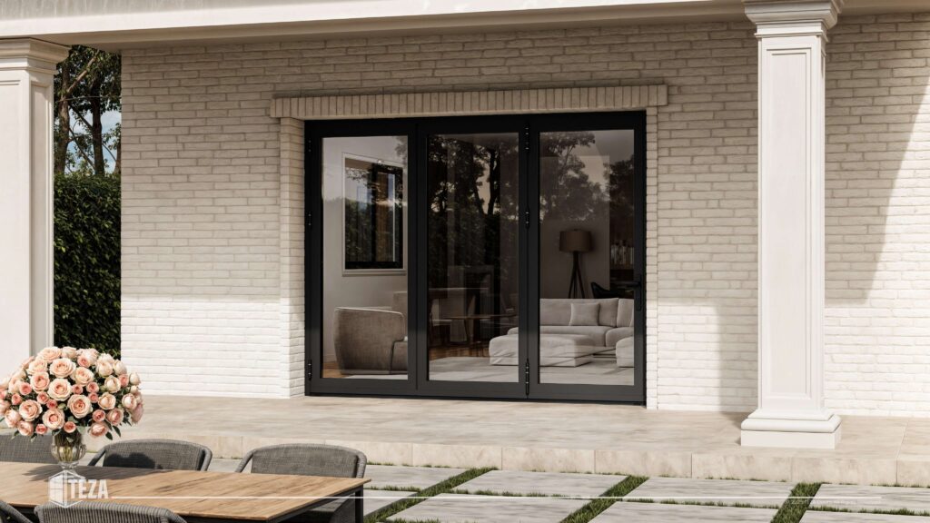 TEZA 95 SERIES BIFOLD DOORS IN LOS ANGELES