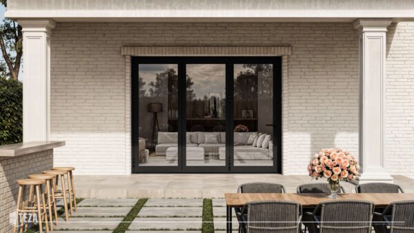TEZA 95 Series Aluminum Bifold Door
