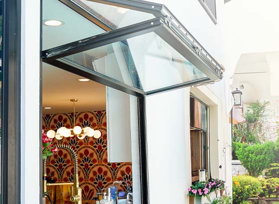 TEZA Fold Up Window
