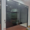 TEZA Aluminum Garage Door With Black Glass