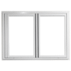 (60 x 36) 65 BI-FOLD WINDOWS - 2R - WHITE WITHOUT SCREEN