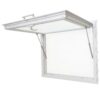 Teza 65 Series Hydraulic Windows - White Open
