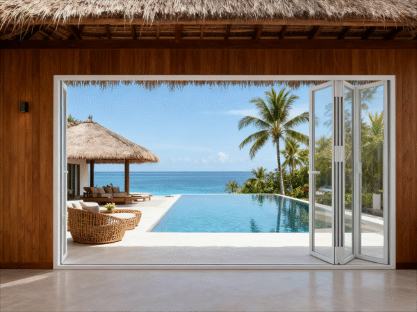 TEZA 75 Series Aluminum Bifold Door