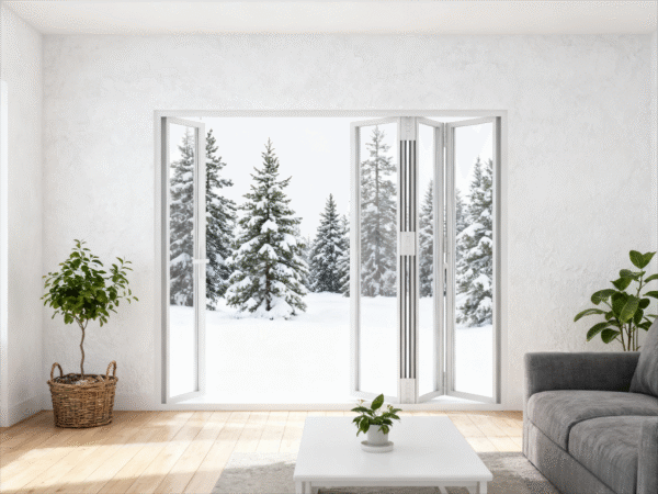 TEZA 75 Series Aluminum Bifold Door