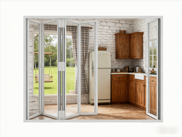 TEZA 75 Series Aluminum Bifold Door