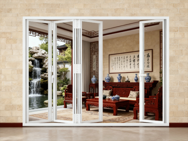 TEZA 75 Series Aluminum Bifold Door