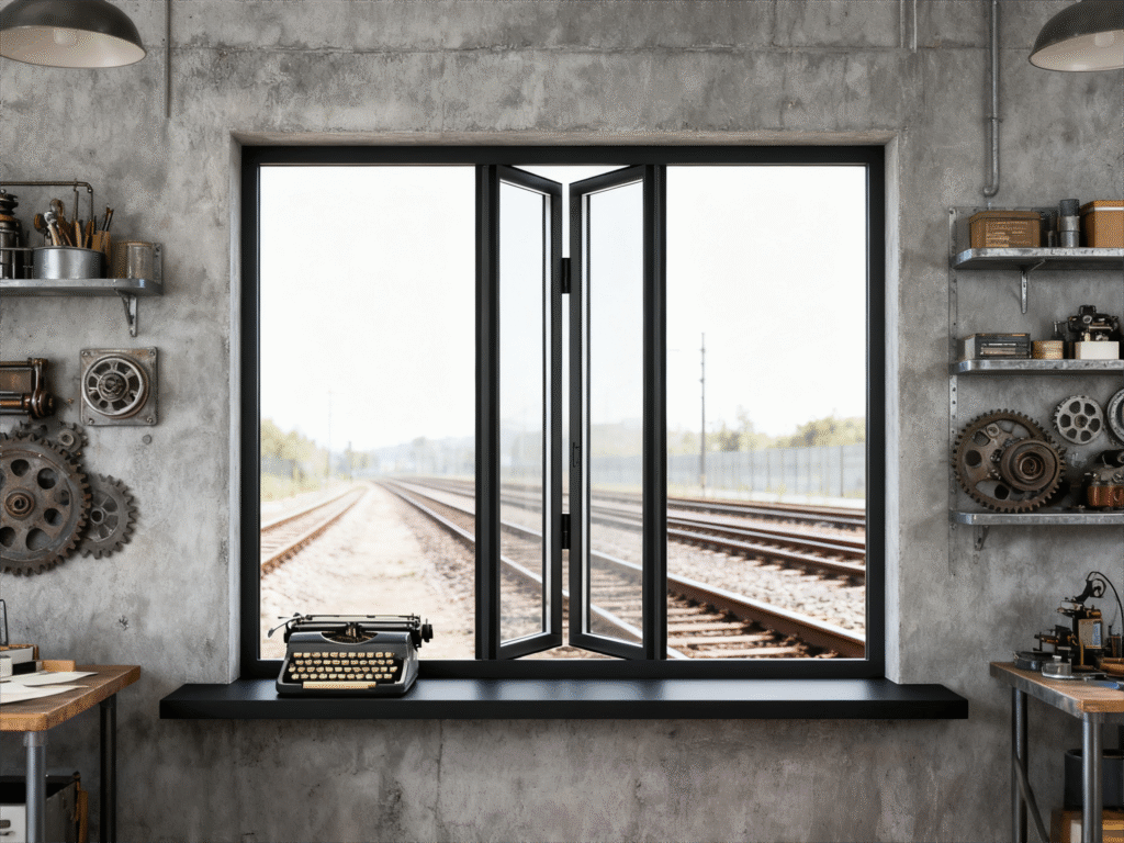 63 Series Folding Window in Los Angeles, Ca | Teza Doors