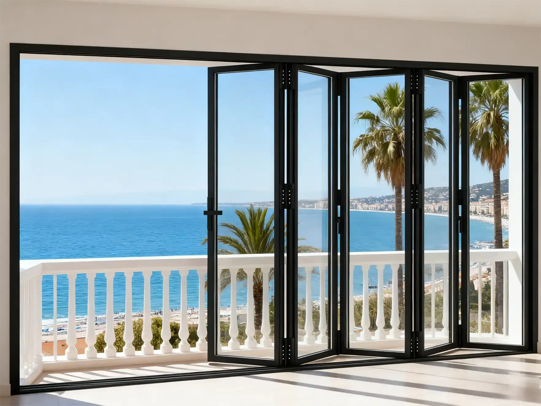 TEZA 75 Series Aluminum Bifold Door