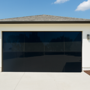 Fold Up Glass Garage Door