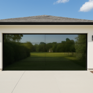 Frameless Glass Garage Door - 192 x 84