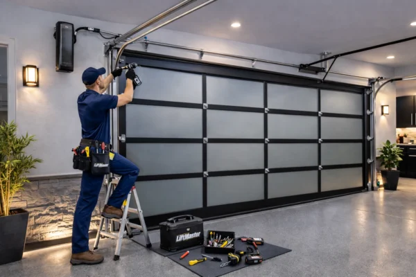 Garage Door Installation - Framed