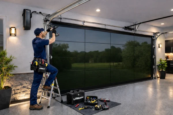 Garage Door Installation - Frameless