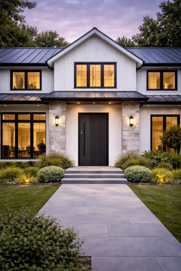 Teza HC Series Entry Door on house