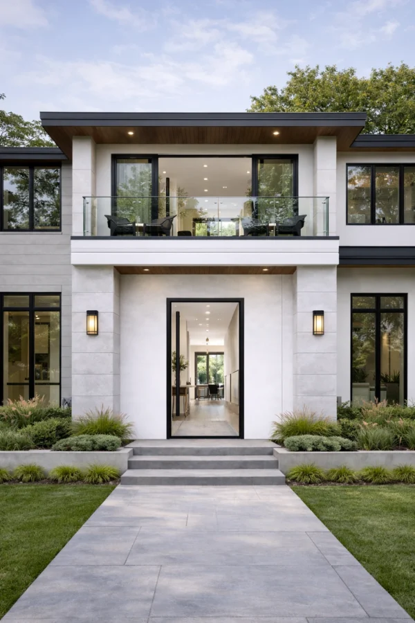 Teza HK Series Entrance Door on house