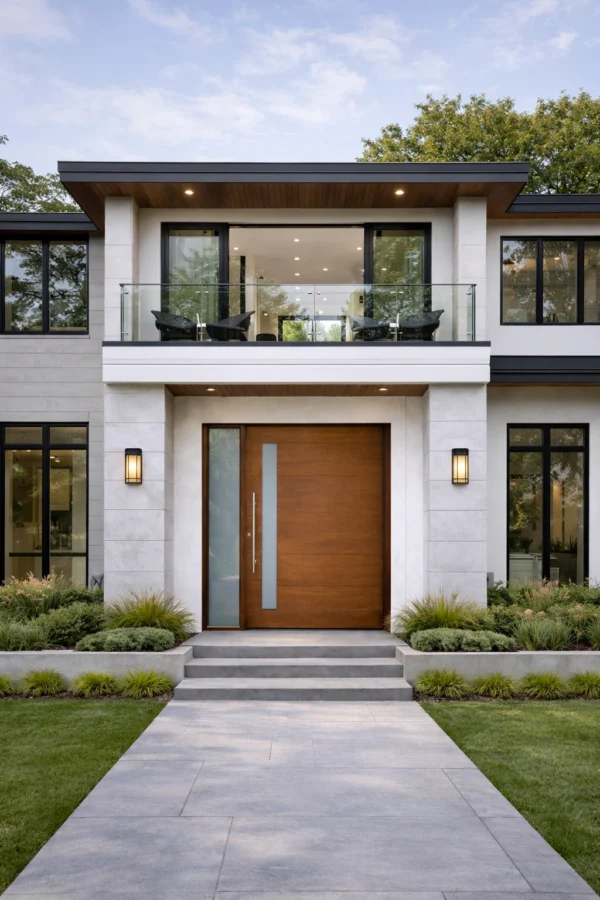 Teza HL Series Entrance Door on house