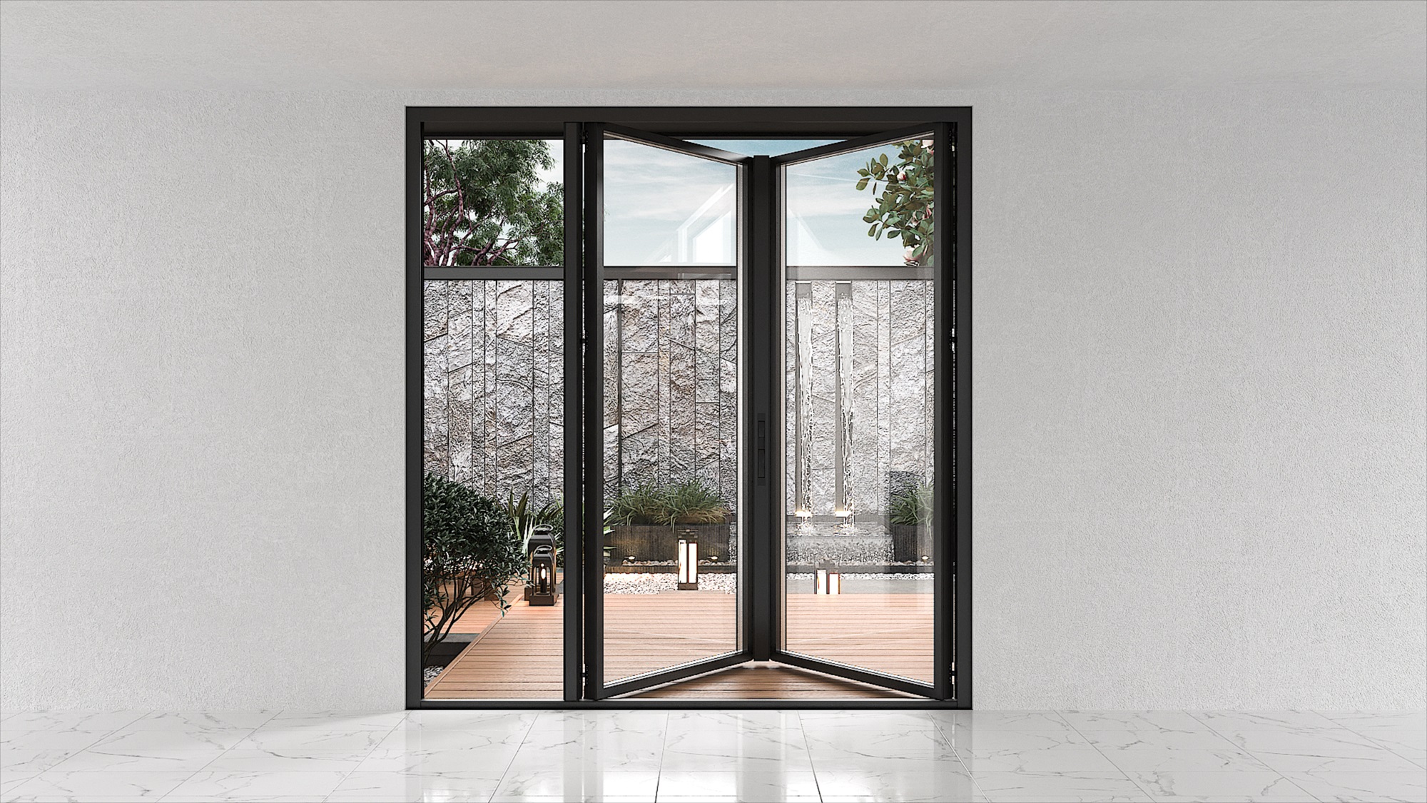 ドア 85 Series Bifold Door in Los Angeles, CA - Teza Doors