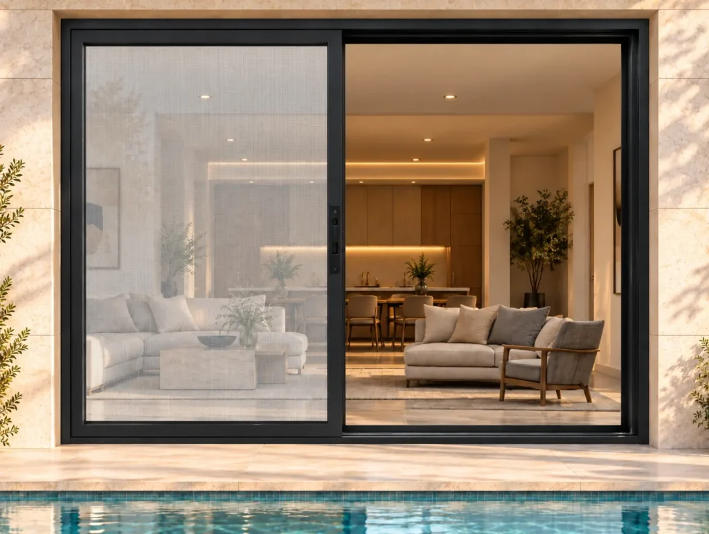 Teza 156 Series Aluminum Sliding Patio Door