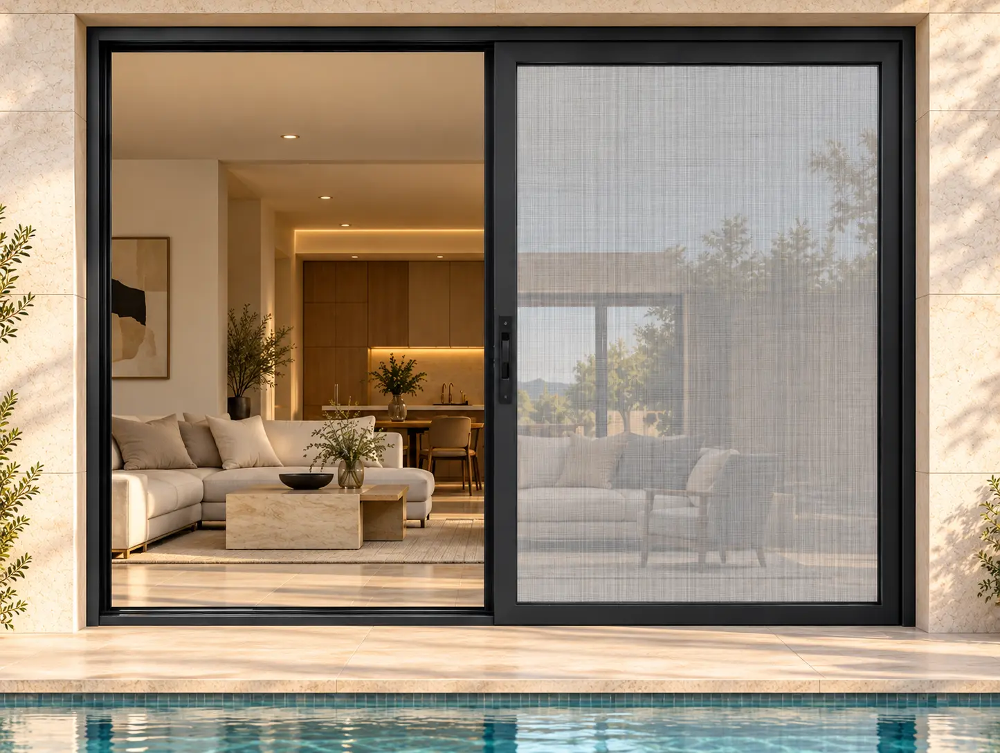 Teza 156 Series Aluminum Sliding Patio Door - Image 3