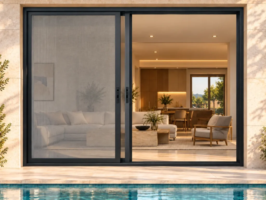 Teza 156 Series Aluminum Sliding Patio Door