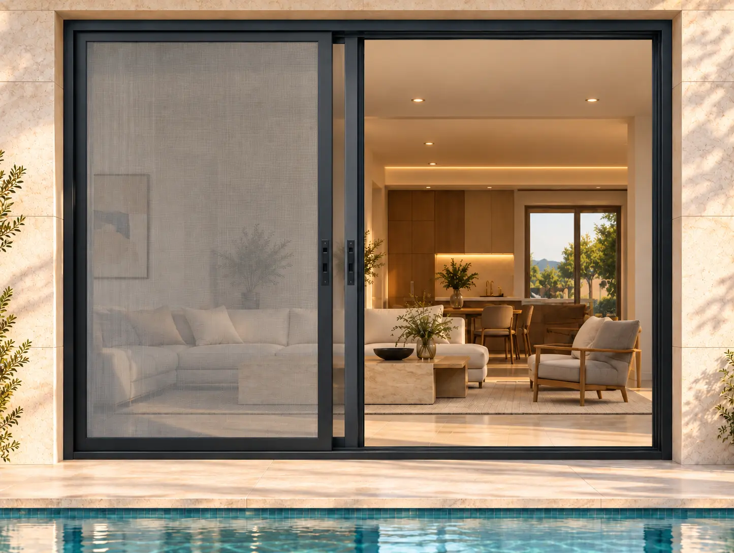 Teza 156 Series Aluminum Sliding Patio Door - Image 4