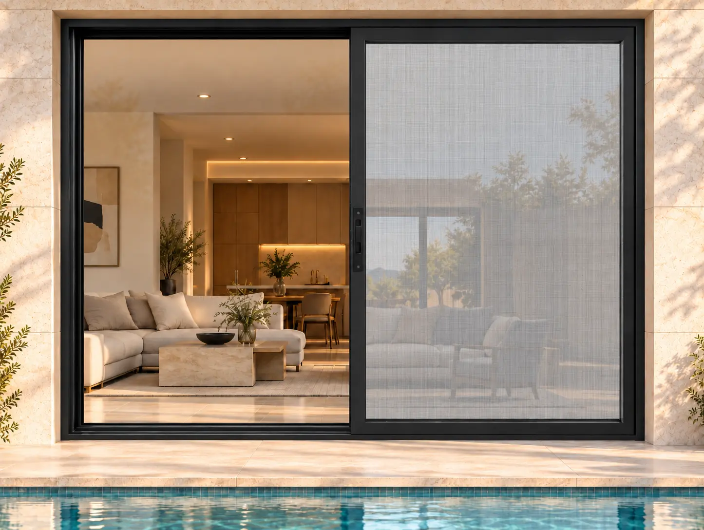 Teza 156 Series Aluminum Sliding Patio Door - Image 5