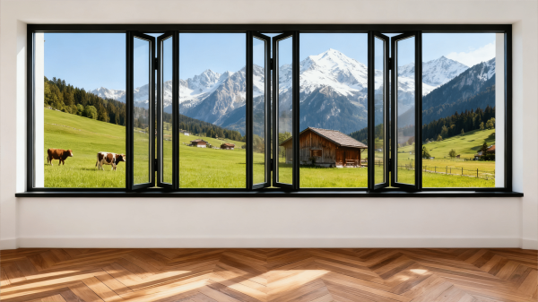 63 Series - Free Fly Bi-Fold Window