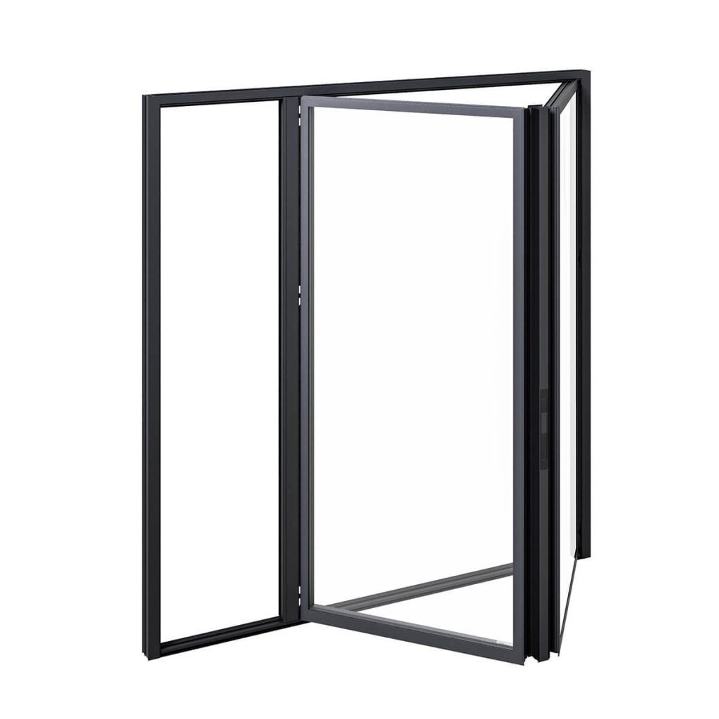 Teza HR Series - Hurricane Rated Bi-Fold Door with PVB Laminate Glass