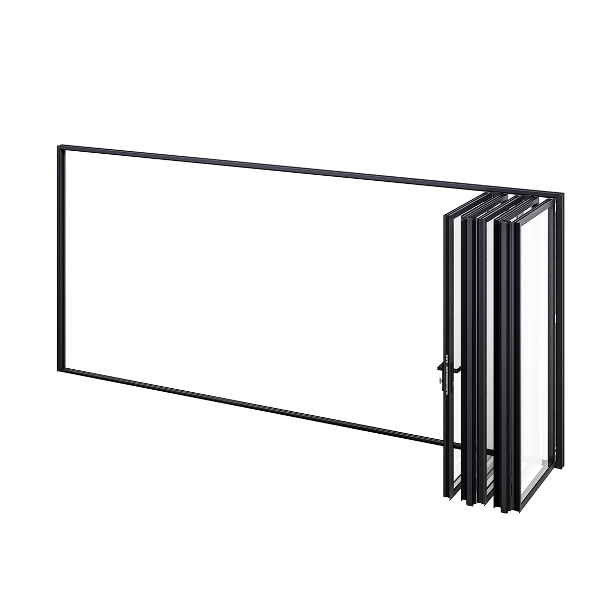 Teza HR Series - Hurricane Rated Bi-Fold Door with PVB Laminate Glass - Image 4