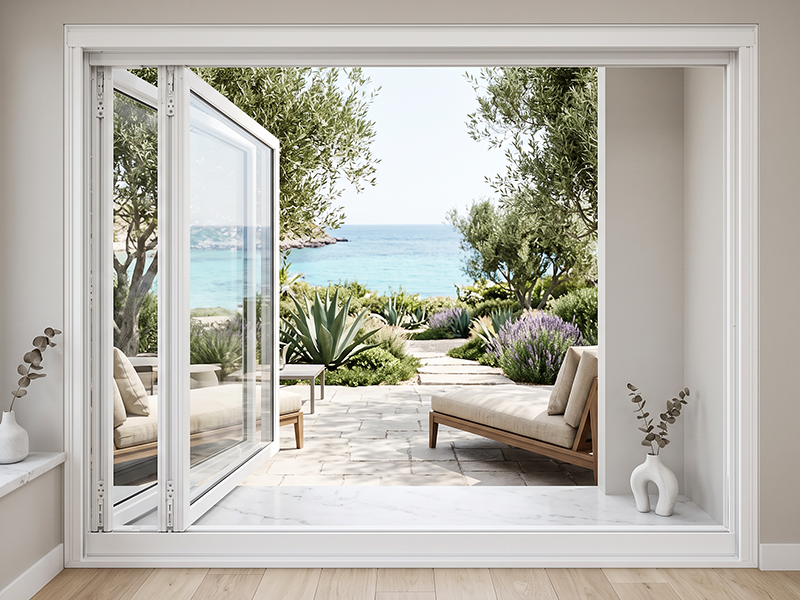63 Series - Free Fly Bi-Fold Window