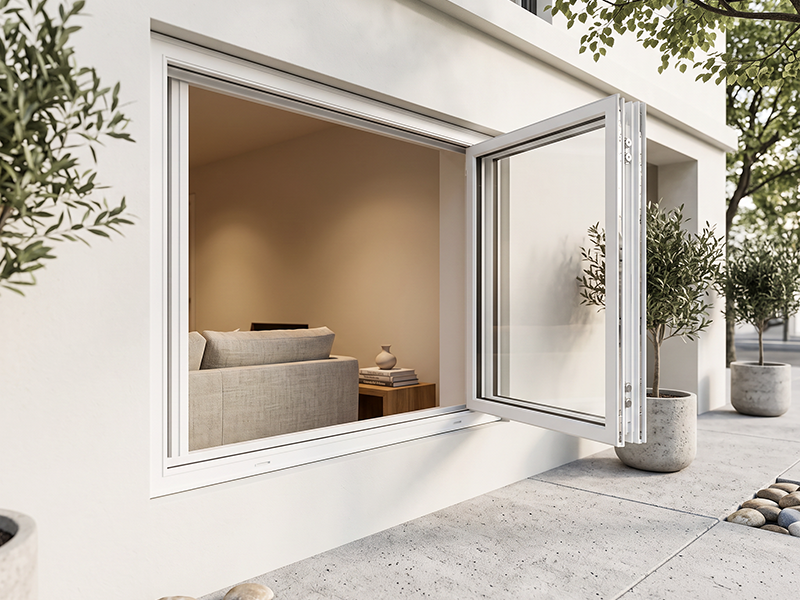 63 Series - Free Fly Bi-Fold Window