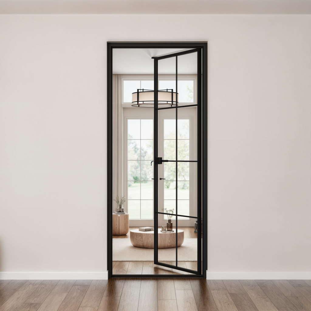 Teza 28 Series - Interior French Door With Grills