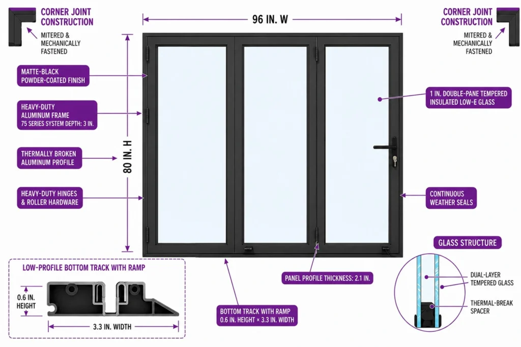 75 Series - Sliding Door - Informative