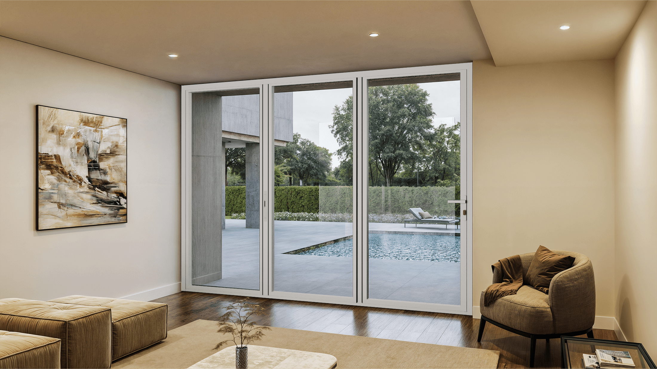 Teza HR Series - Hurricane Rated Bi-Fold Door with PVB Laminate Glass - Image 17
