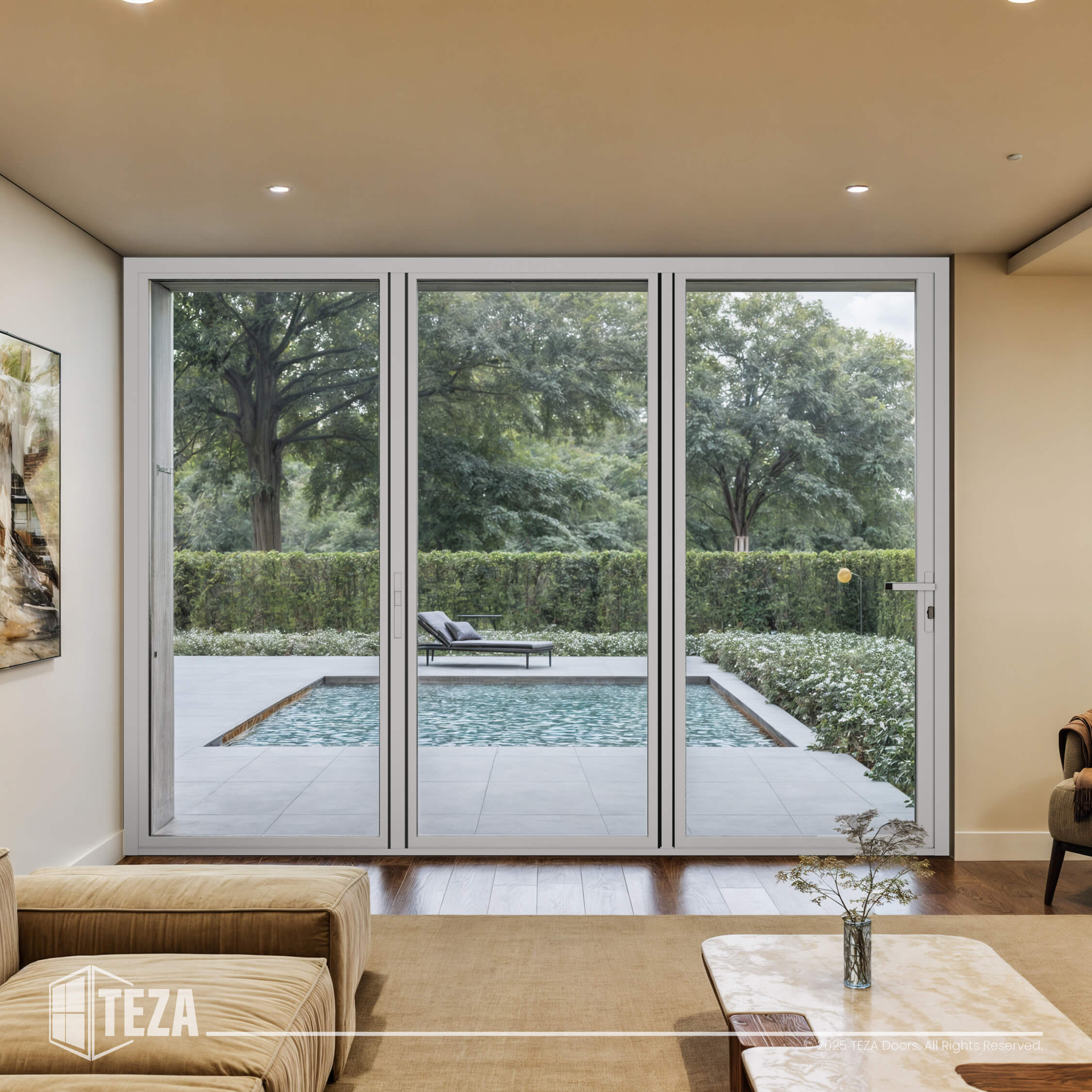 Teza HR Series - Hurricane Rated Bi-Fold Door with PVB Laminate Glass - Image 23