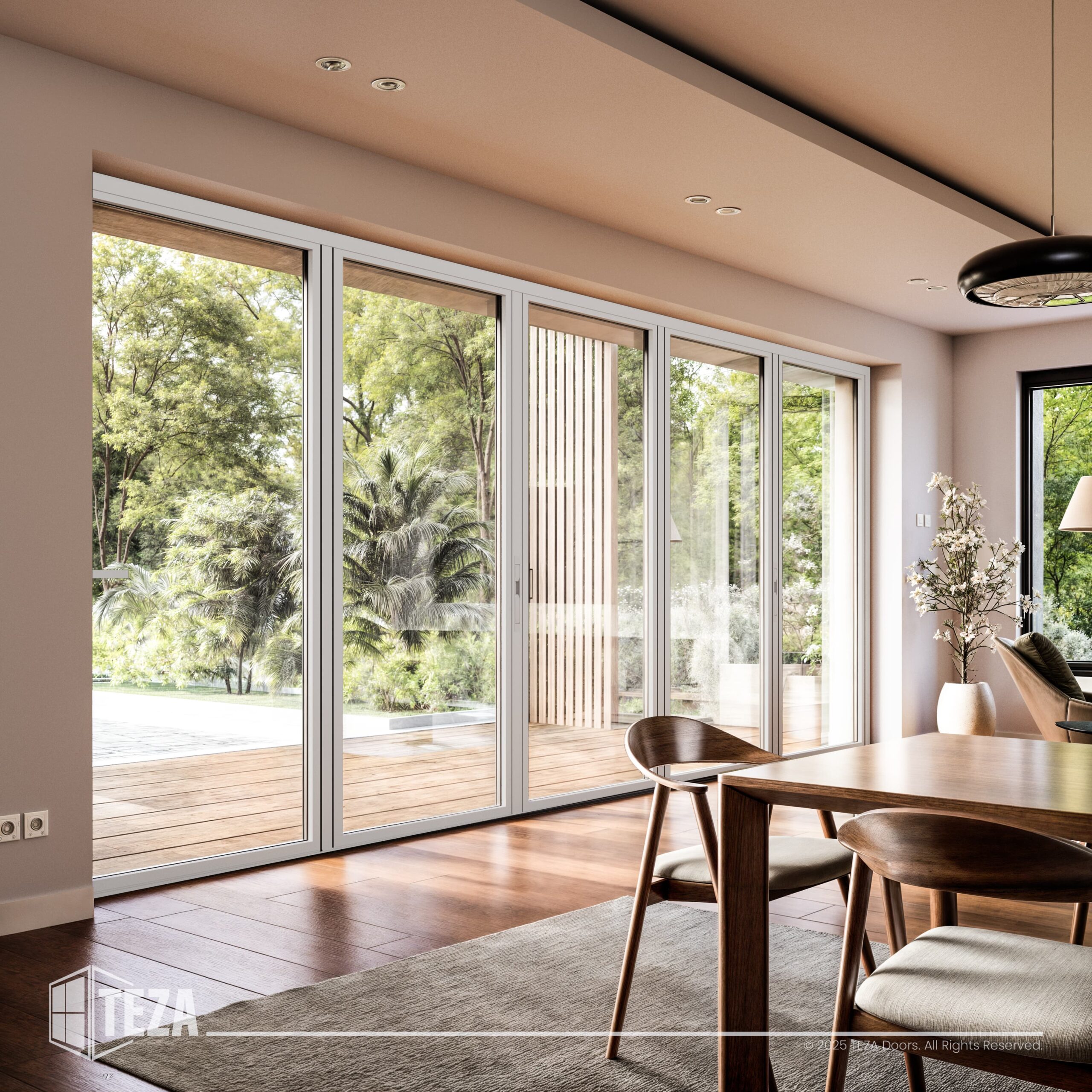 Teza HR Series - Hurricane Rated Bi-Fold Door with PVB Laminate Glass - Image 33
