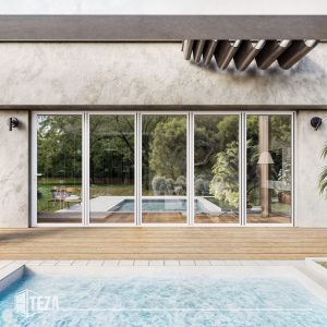 Teza HR Series - Hurricane Rated Bi-Fold Door with PVB Laminate Glass - Image 30