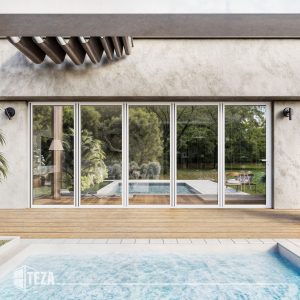 Teza HR Series - Hurricane Rated Bi-Fold Door with PVB Laminate Glass - Image 31