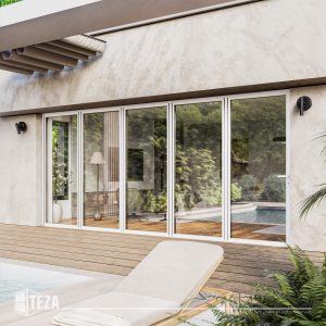 Teza HR Series - Hurricane Rated Bi-Fold Door with PVB Laminate Glass - Image 27