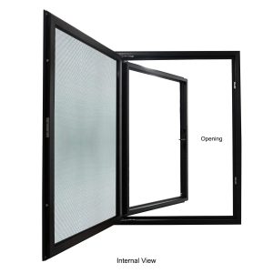 TEZA 75 Series Slim Aluminum Out-Swing Casement Window - Image 9