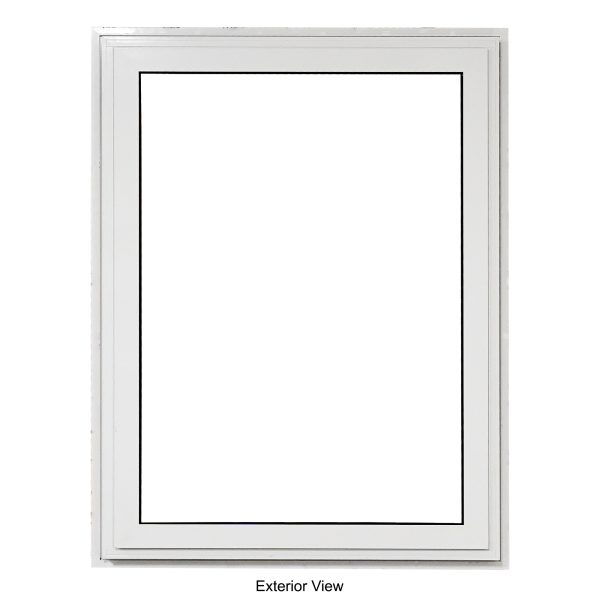 TEZA (Hurricane Rated) Aluminum In-Swing Tilt and Turn Casement Window with PVB Laminate Glass