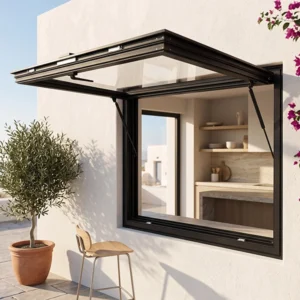 TEZA 65 Series Aluminum Hydraulic Window With Bottom Frame - Image 5